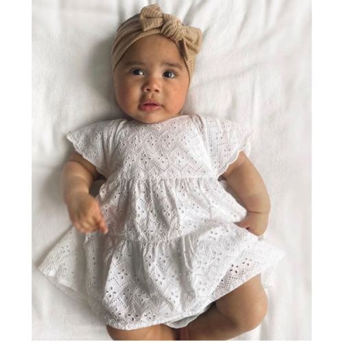 Satin-lined Bow Headband for babies – Aarin & Co.