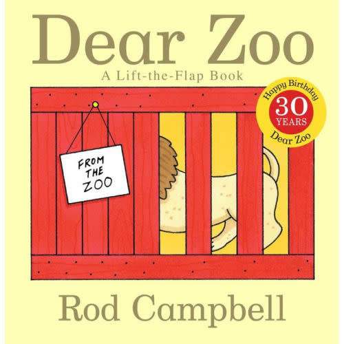 Dear Zoo: A Lift-the-Flap Book by Rod Campbell, Board Book | Barnes & Noble®