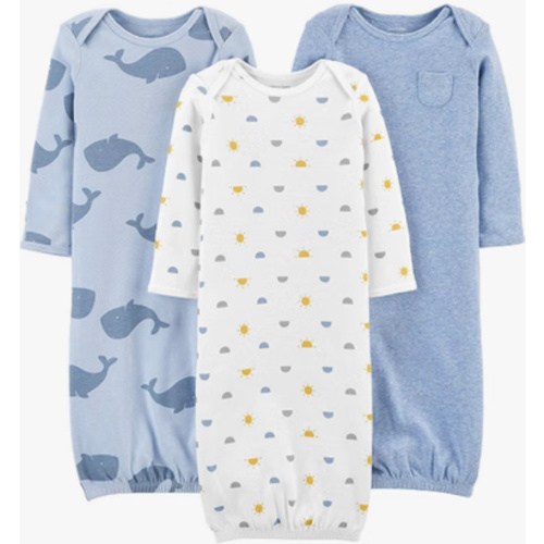 Simple Joys by Carter's Baby Boys 3-pack Cotton Sleeper Gown