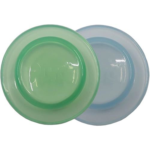 Pura Kiki Bottle Silicone Sealing Disks | Plastic-Free, Medical Grade, Unbreakable, Airtight | Baby Formula Milk, Food Storage, Breastmilk Storage for Travel - Moss & Mint