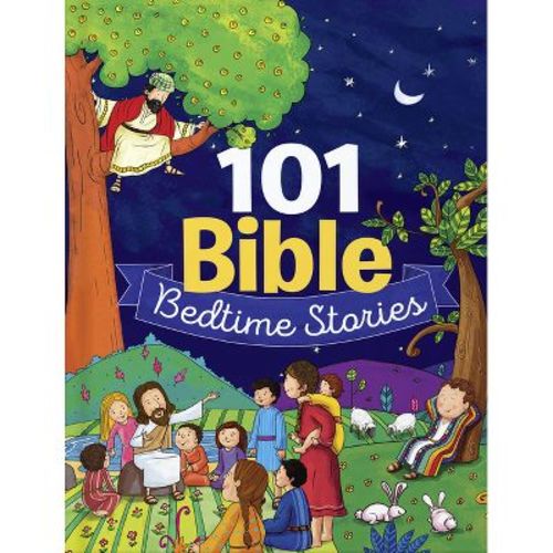 101 Bible Bedtime Stories - by Janice Emmerson (Hardcover)