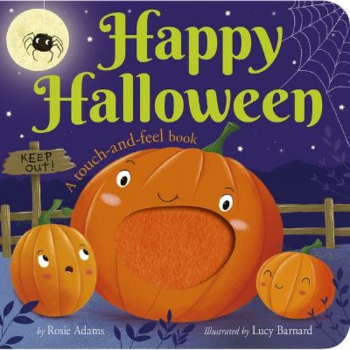 Happy Halloween - by Rosie Adams (Board Book)