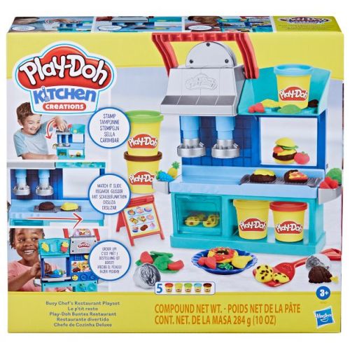 Play-Doh Busy Chefs Restaurant Playset - 15pc