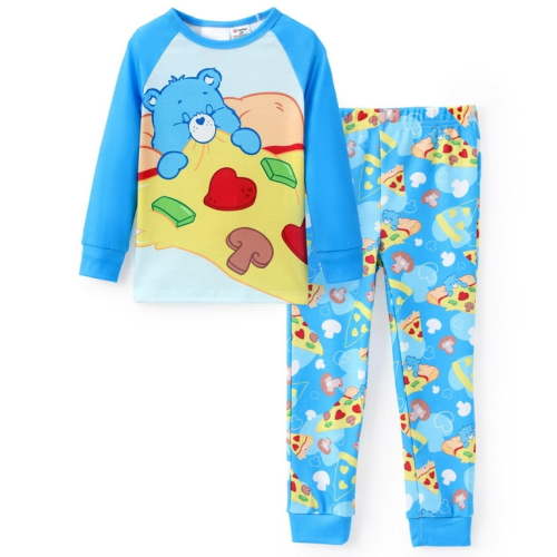 Care Bears Toddler Boys Girls Sleepwears Character Graphic and Print Pants Pajamas 2 Pieces Sets Sizes 2-6