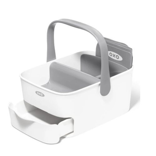 Diaper Caddy with Changing Mat