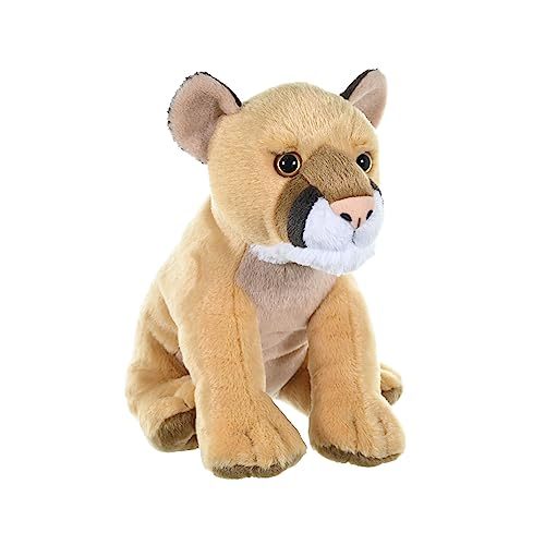 Wild Republic Mountain Lion Plush, Stuffed Animal, Plush Toy, Gifts for Kids, Cuddlekins 12 Inches