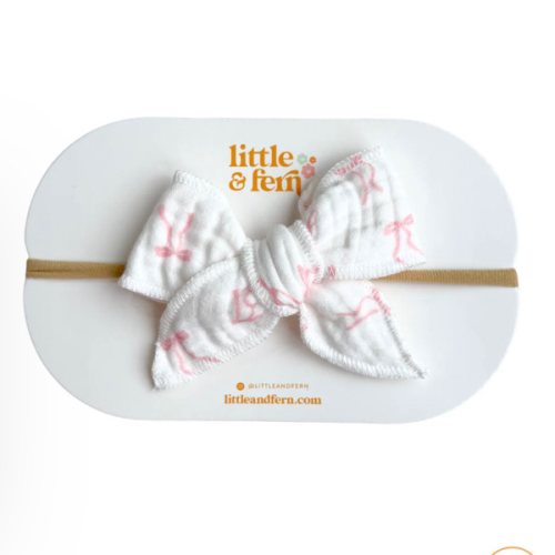 Bow Headband | Pink Bows