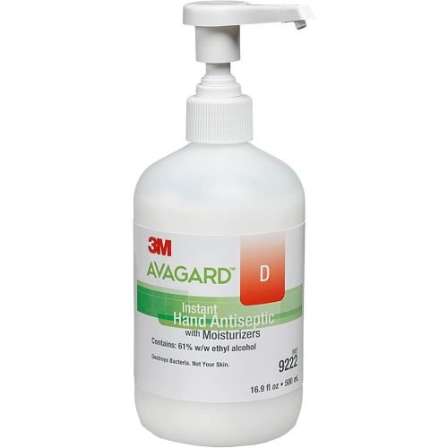 Avagard D 3M Healthcare Sanitizer Hand Gel with Moisturizer, 16.9 Fluid Ounce, White (9222)