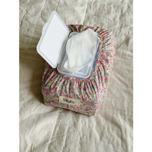 Lalaby - Wet wipe cover pink betsy