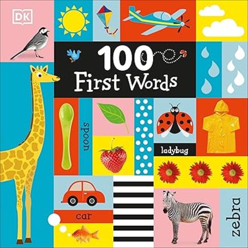 100 First Words Board book – Picture Book, March 7, 2017