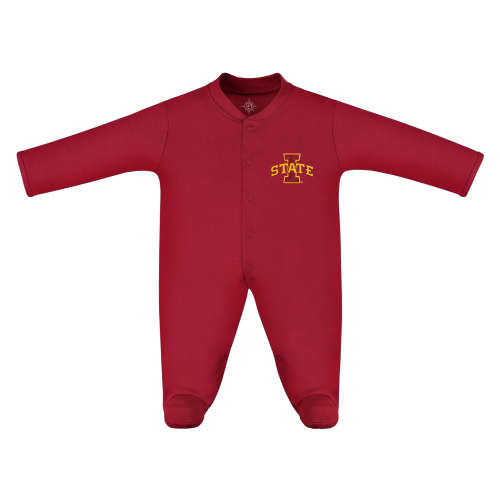 Iowa State Cyclones Footed Romper | College Baby