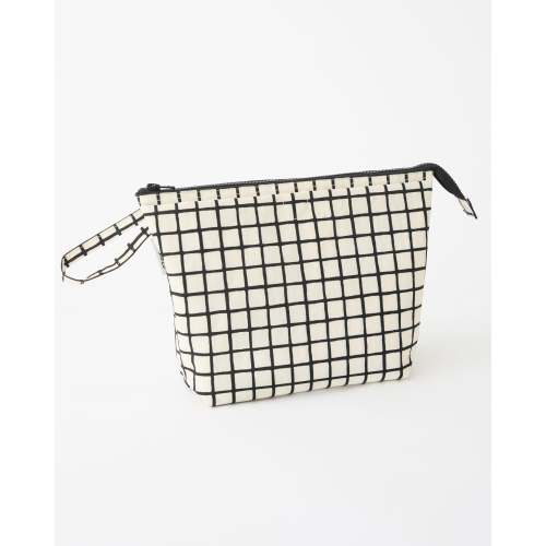 Quick Change Kit Bag Diaper Clutch Baby Bag With Changing Mat | Green Stripe - Storq by Kindred Bravely