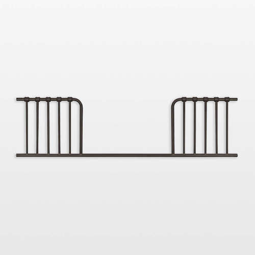 Namesake Abigail Black Vintage Iron Toddler Bed Rail