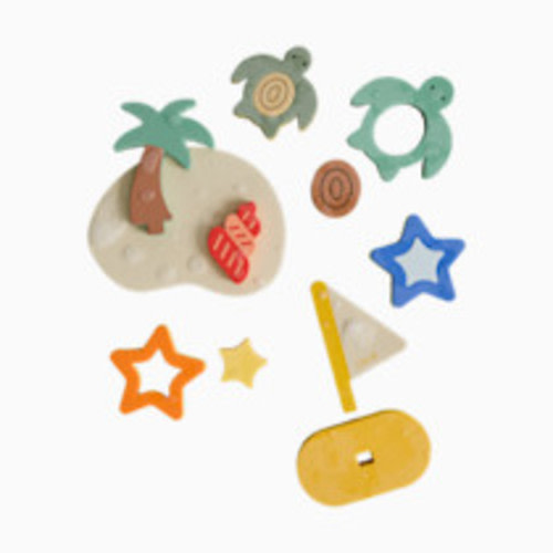 Lalo Foam Bath Puzzle - Tropical Island