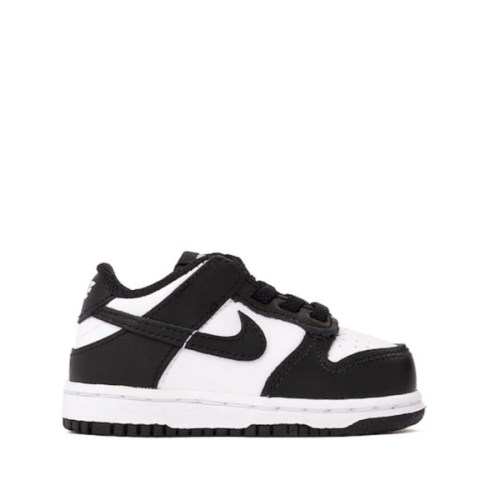 Nike Dunk Low Athletic Shoe - Baby / Toddler - White / White / Black | Journeys Kidz