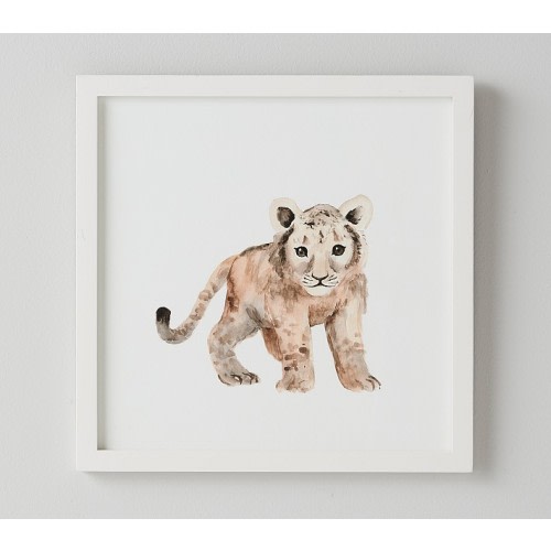 Baby Lion Framed Art
