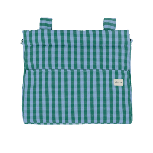Icon Bag - Green + Sky Blue · Minicoton