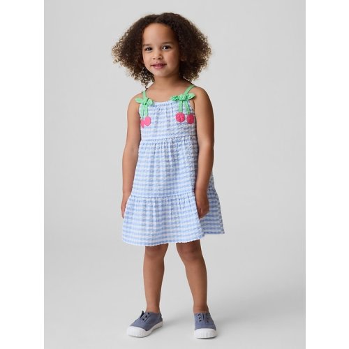 Baby & Toddler Gingham Cherry Dress