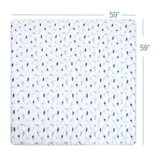 Biloban- Baby Playmat,Baby Foam Playmat, Large Size Playmat,Pad for Playpen, Mat for Playpen, Tummy Time Playmat, Washable Playmat