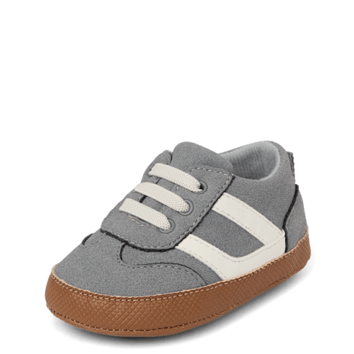 Baby Boys Colorblock Low Top Sneakers - Gray
