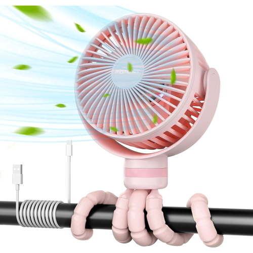 Momcozy 8000mAh Portable Stroller Fan,