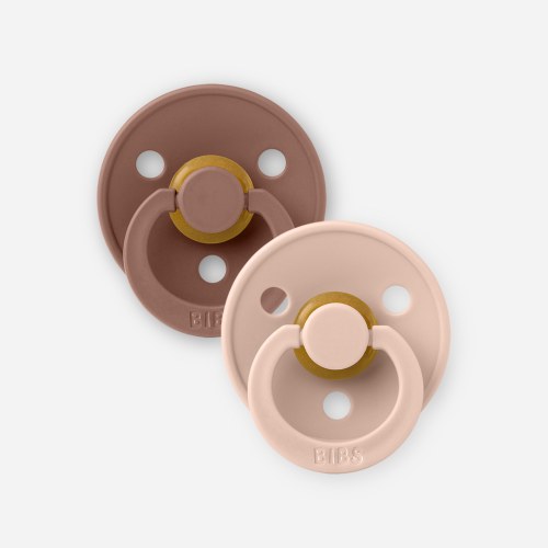 BIBS Colour 2 Pack - Round (Multiple Colors)