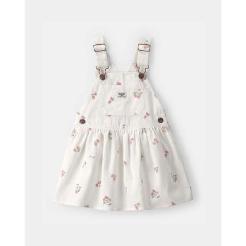 Toddler Girl Strawberry Skirtall - White - OshKosh B'gosh | Carter's