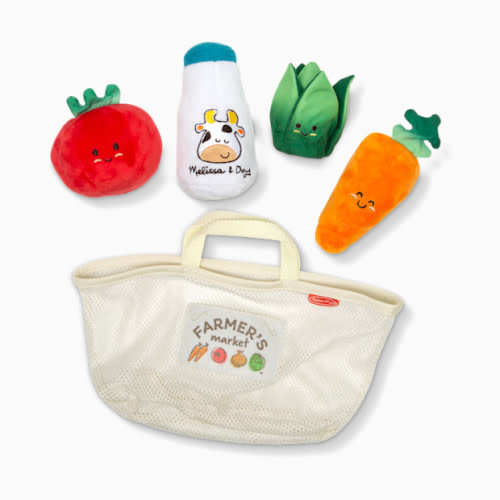Melissa & Doug Market Basket Fill & Spill Toy Set