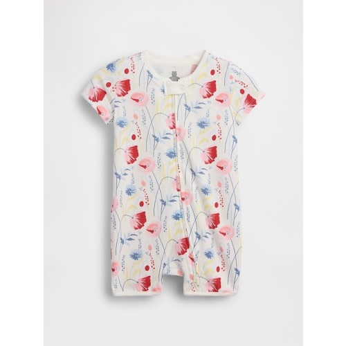 Baby First Favorites Organic Cotton Shorty One-Piece