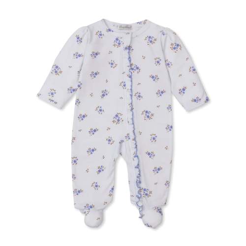 Kissy Kissy Zipper Footie | Tiny Blossoms