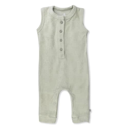 HonestBaby unisex-baby Terry Coverall Organic Cotton