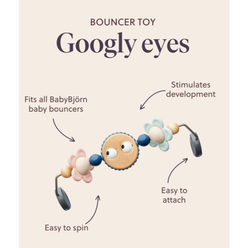 BabyBjörn Toy for Bouncer – Googly eyes