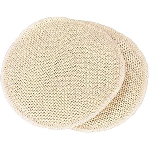 Disana Merino Wool Silk Nursing Pads Breast Pads Breastfeeding Reusable 1 Pair (14 cm (5,5 in))