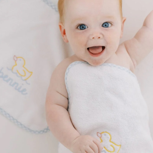 Weezie Customizable Baby Bath Towels Bundle (7 pieces)