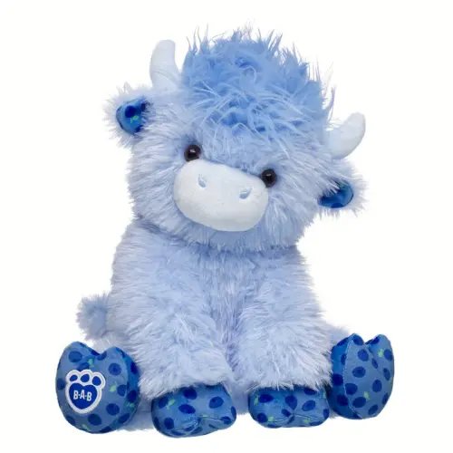 Blueberry Highland Cow Stuffed Animal | Build-A-Bear