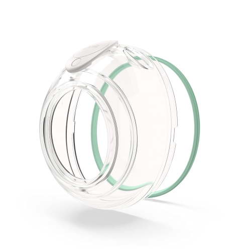 Elvie Stride 5oz Breast Pump Cups 2 Pack Dishwasher Safe Food Grade Silicone BPA Free includes 2 Cup Fronts, 2 Cup Seals, 2 Stoppers