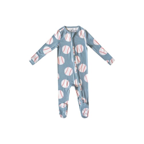 Zip-Up Footie Pajamas, 6-12M