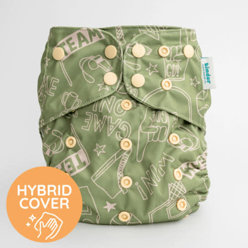 Color: Little Allstars • Essentials Hybrid Wipeable Diaper Cover