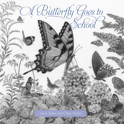 When A Butterfly Goes To School (Board Book) By Laura Purdie Salas