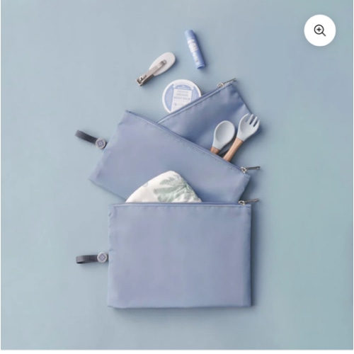 HAPP Brand Expandable Packing Pouches - Blue