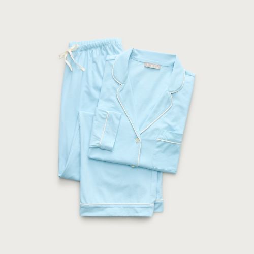 Dreamy cotton-blend pajama pant set
