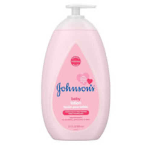 Johnson's Baby Lotion with Coconut Oil, Aloe Vera & Vitamin B5, 72 HR Hydration, Skin Moisturizer, Hypoallergenic, Safe for Newborn, Protects From Dryness &; Strengthens Skin, 27.1 fl. oz