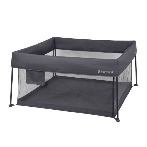 Baby Trend Play Zone Play Space with Compact Fold Deluxe Playard - Cosmic Gray