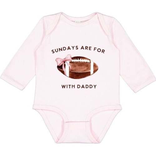 Football With Daddy Long Sleeve Bodysuit, Ballet
