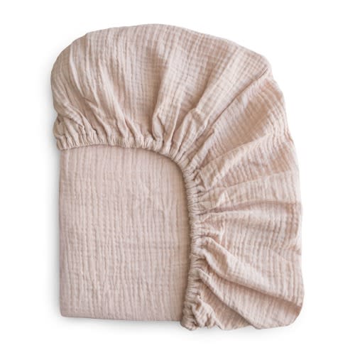 Mushie Extra Soft Muslin Crib Sheet – Babyletto