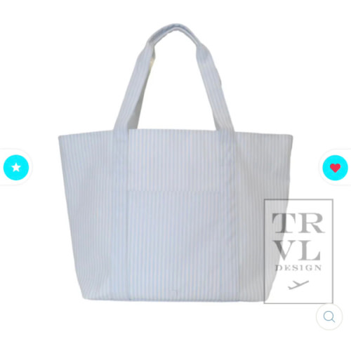 Jumbo Tote - Jumbo Tote Pimlico Striped Blue