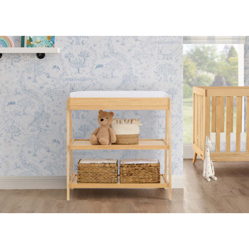Scout Changing Table | Delta Children (Natural Wood)