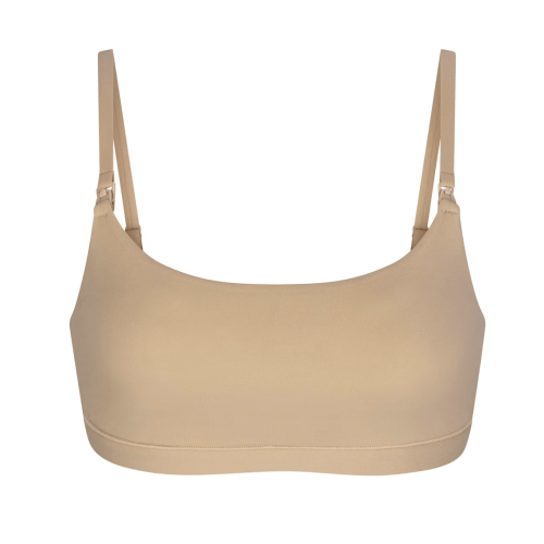 FITS EVERYBODY MATERNITY NURSING SCOOP BRALETTE | CLAY