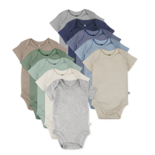10-Pack Organic Cotton Short Sleeve Bodysuits | Honest Baby Clothing