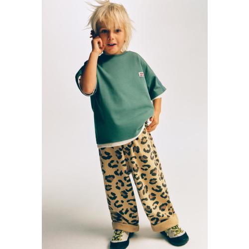 INTERLOCK LABEL T-SHIRT - Green | ZARA United States